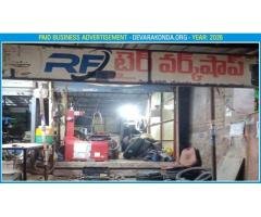 RF Tyre Workshop - Dindi Road, Devarakonda - Prop: Rahamath