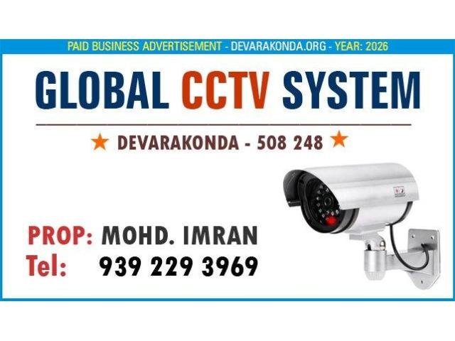 GLOBAL CCTV SYSTEM - Mohd. Imran, Devarakonda - 508 248